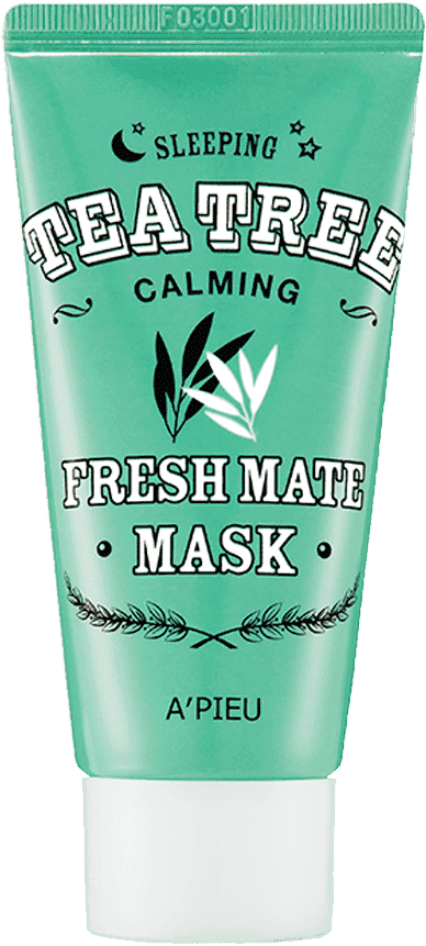 Успокаивающая ночная маска для лица  Fresh Mate Tea Tree Mask (Soothing)