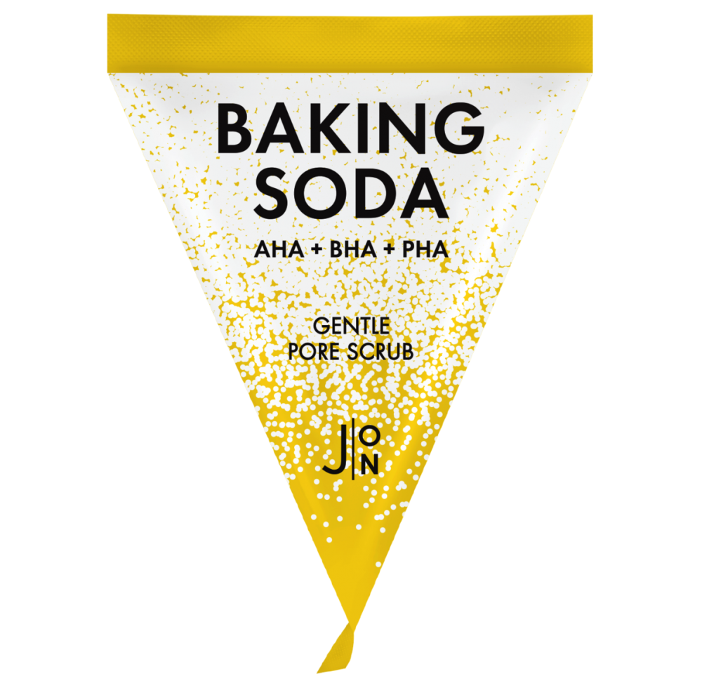Содовый скраб для очищения пор в тубе J ON Baking Soda Gentle Pore Scrub Tube 5 грамм 