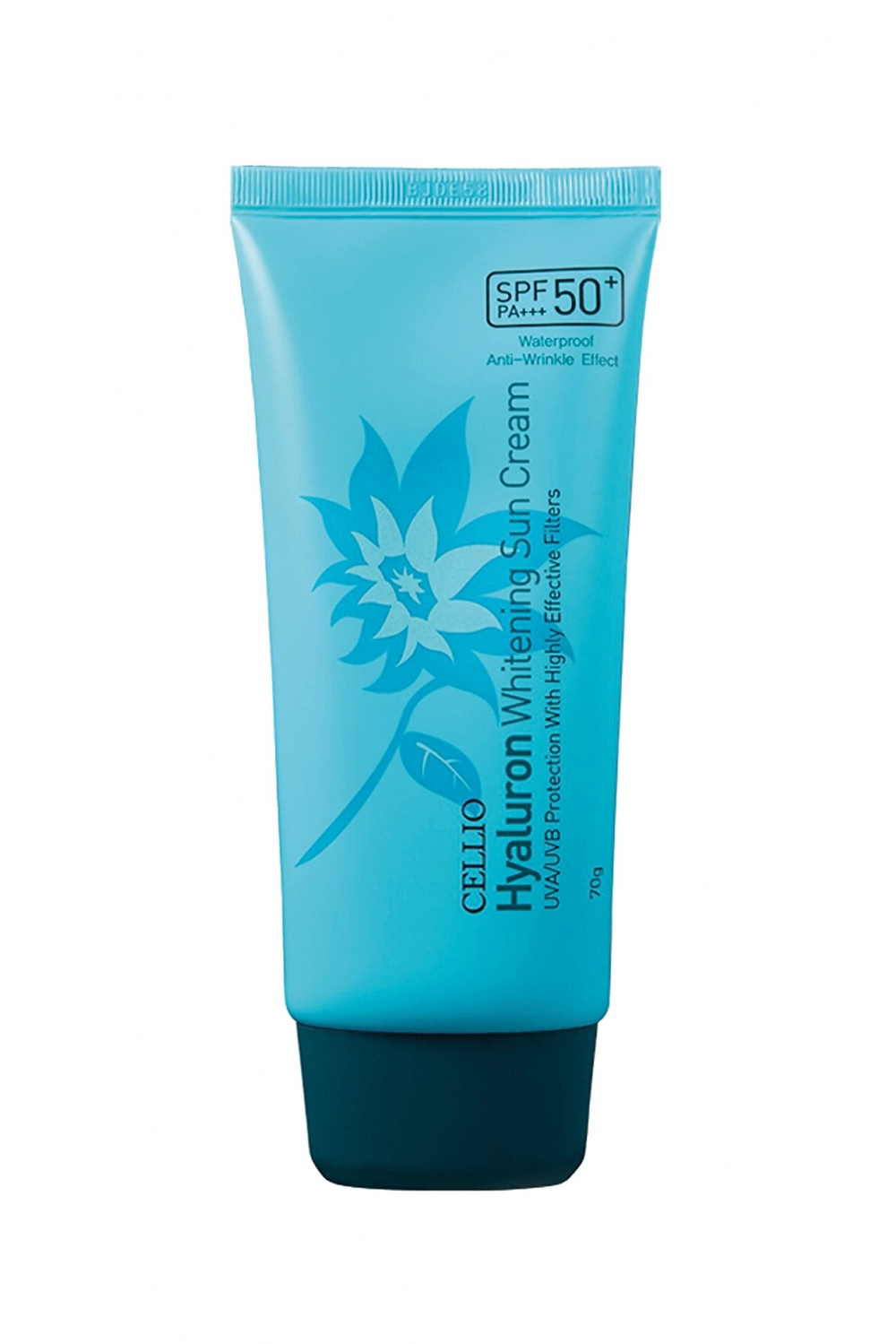 Солнцезащитный крем с гиалуроновой кислотой Cellio Hyaluron Whitening Sun Cream SFP50+ PA+++ 70 г