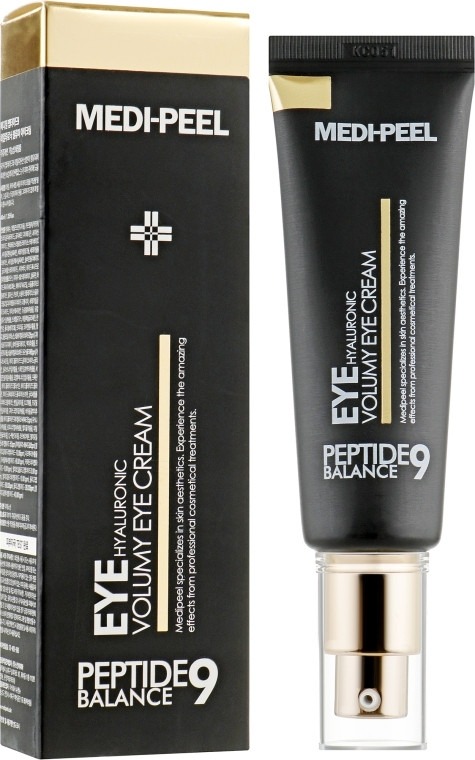 Омолаживающий крем для век с пептидами Medi-Peel Peptide Balance9 Eye Hyaluronic Volumy Eye Cream, 40 мл