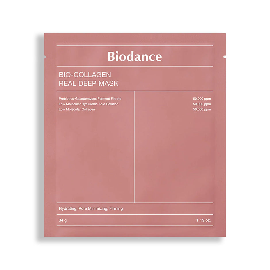 Глубокоувлажняющая гидрогелевая маска с коллагеном и ферментами Biodance Bio-Collagen Real Deep Mask