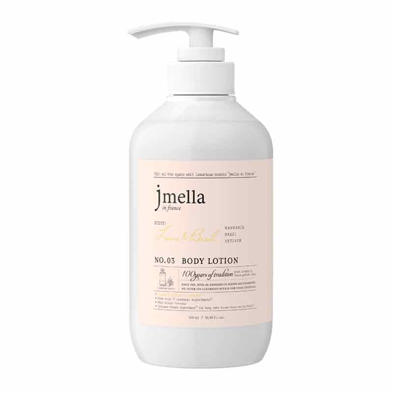 Парфюмированный лосьон для тела Jmella In France Lime Basil Body Lotion 500мл