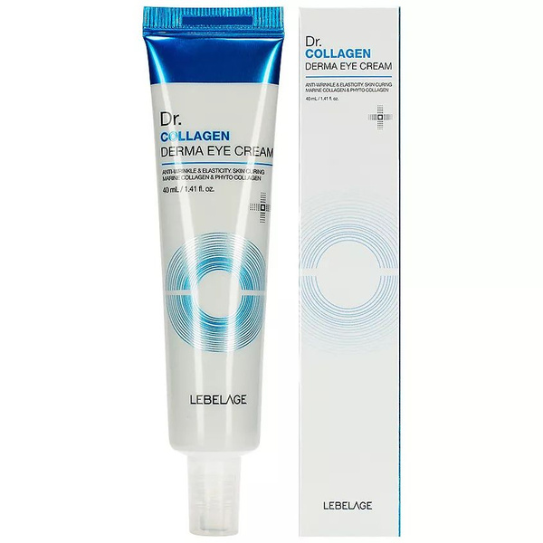 Крем для кожи вокруг глаз с коллагеном LEBELAGE Dr.Collagen Derma Eye Cream, 40 мл