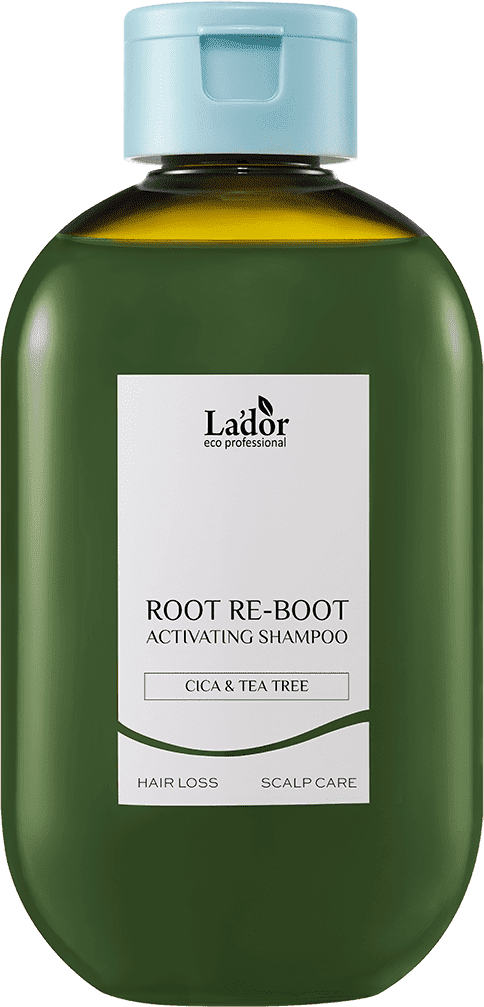 Шампунь для жирной кожи головы Lador  ROOT RE-BOOT ACTIVATING SHAMPOO (CICA & TEA TREE) 300 мл