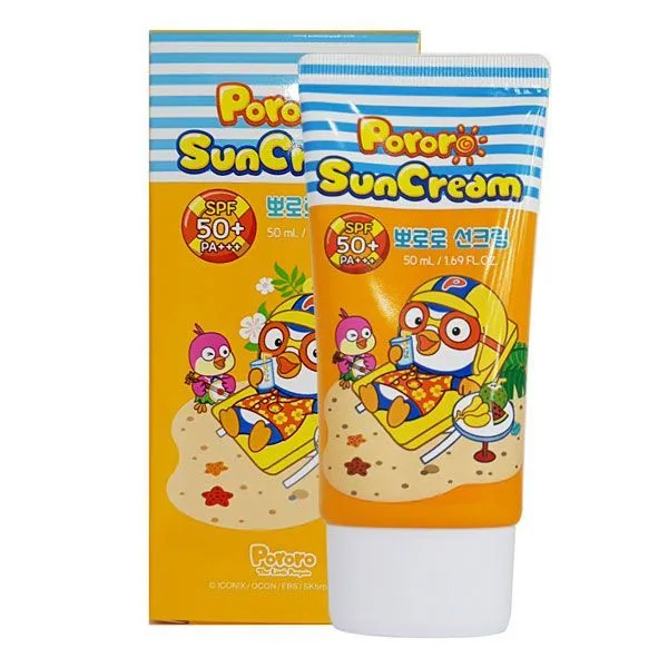Детский солнцезащитный крем 50ml Pororo Sun Cream SPF50+ PA+++