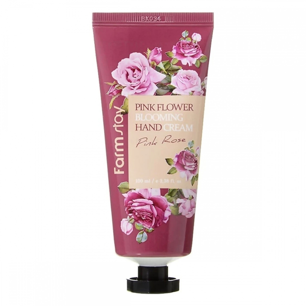 Крем для рук FarmStay Pink Flower Blooming Hand Cream Pink Rose, 100 мл