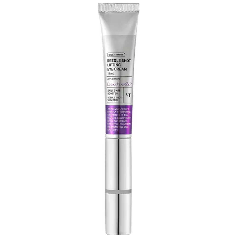 Лифтинг-крем с вибромассажером для век с микроиглами VT Cosmetics Reedle Shot Lifting Eye Cream 15мл