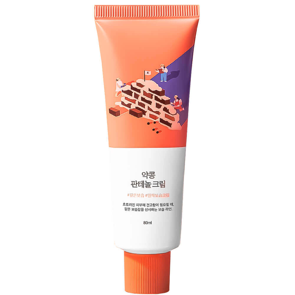 Барьерный крем с чёрной соей и пантенолом Round Lab Soybean Panthenol Cream 80мл